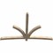 Ekena Millwork Davenport Rough Sawn Timber Gable Bracket, Douglas Fir, 96"W x 64"H x 4"D x 4"F, 16/12 Pitch GBW096X64X0404DAV00RDF - alternate 4